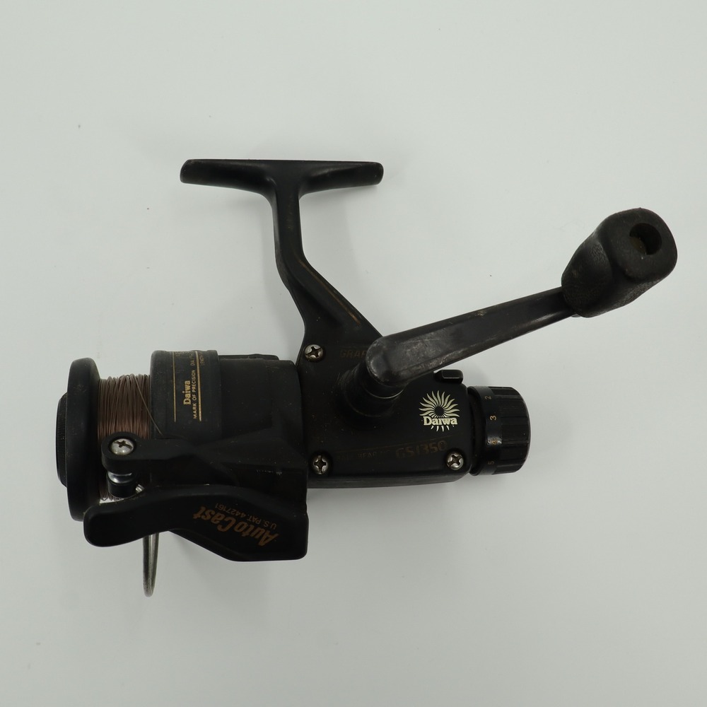 Daiwa GS1350 AutoCast Graphite Spinning Reel High Speed Ball‎ Bearing Vintage